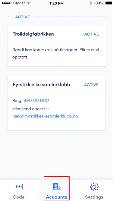 accounts